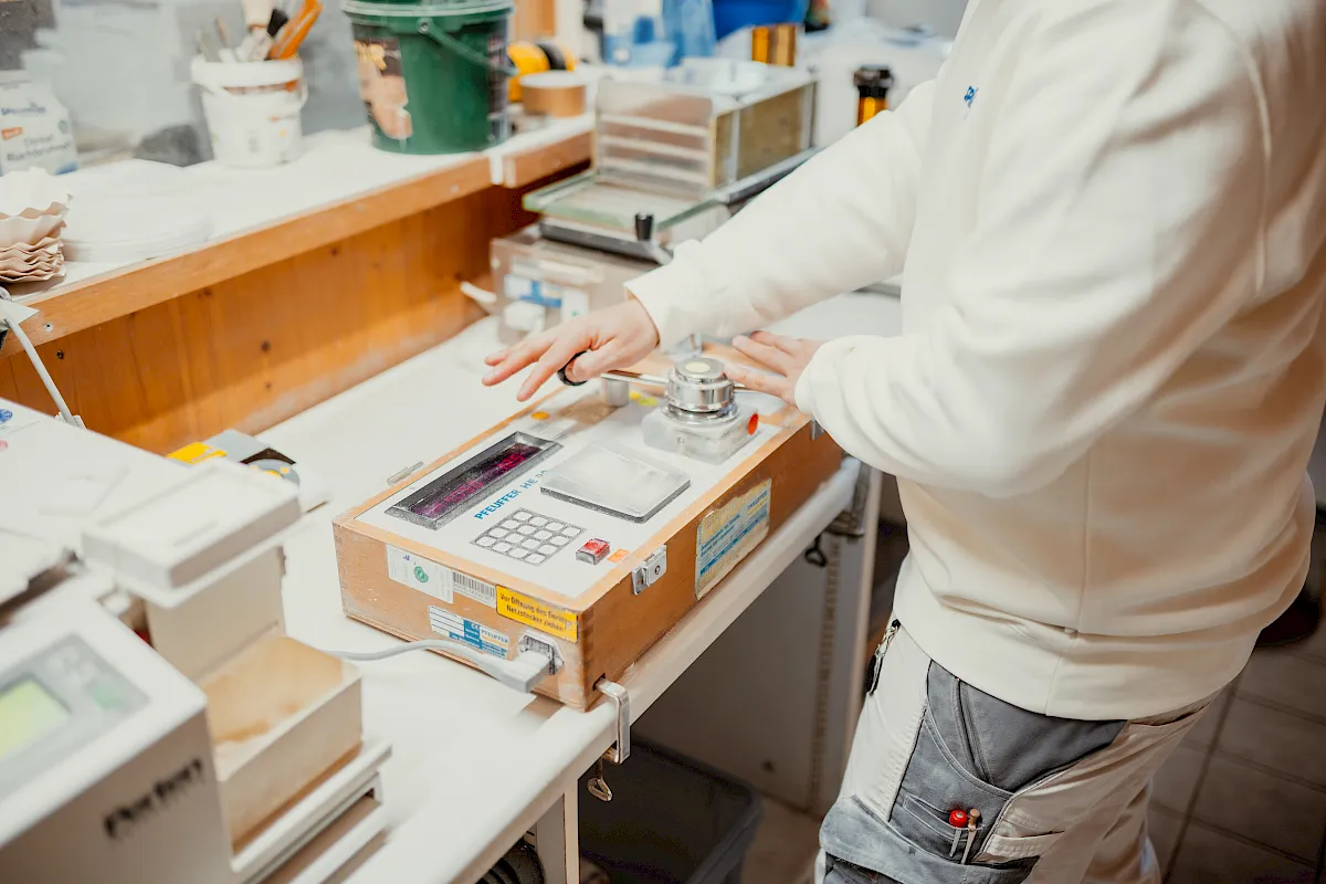 ein Müller der Spielberger Mühle